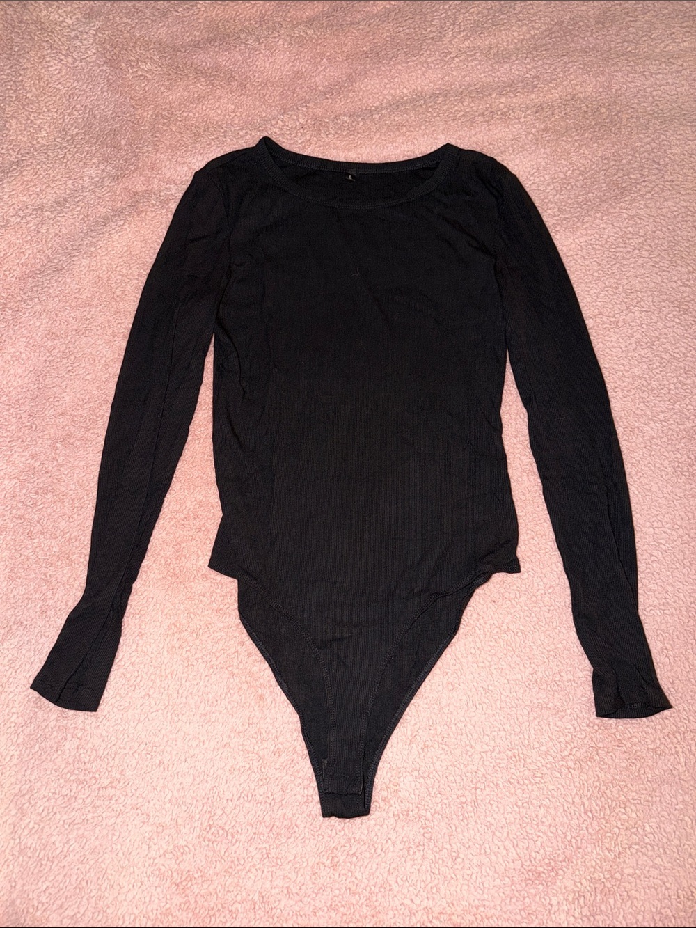 Black Long Sleeve Bodysuit